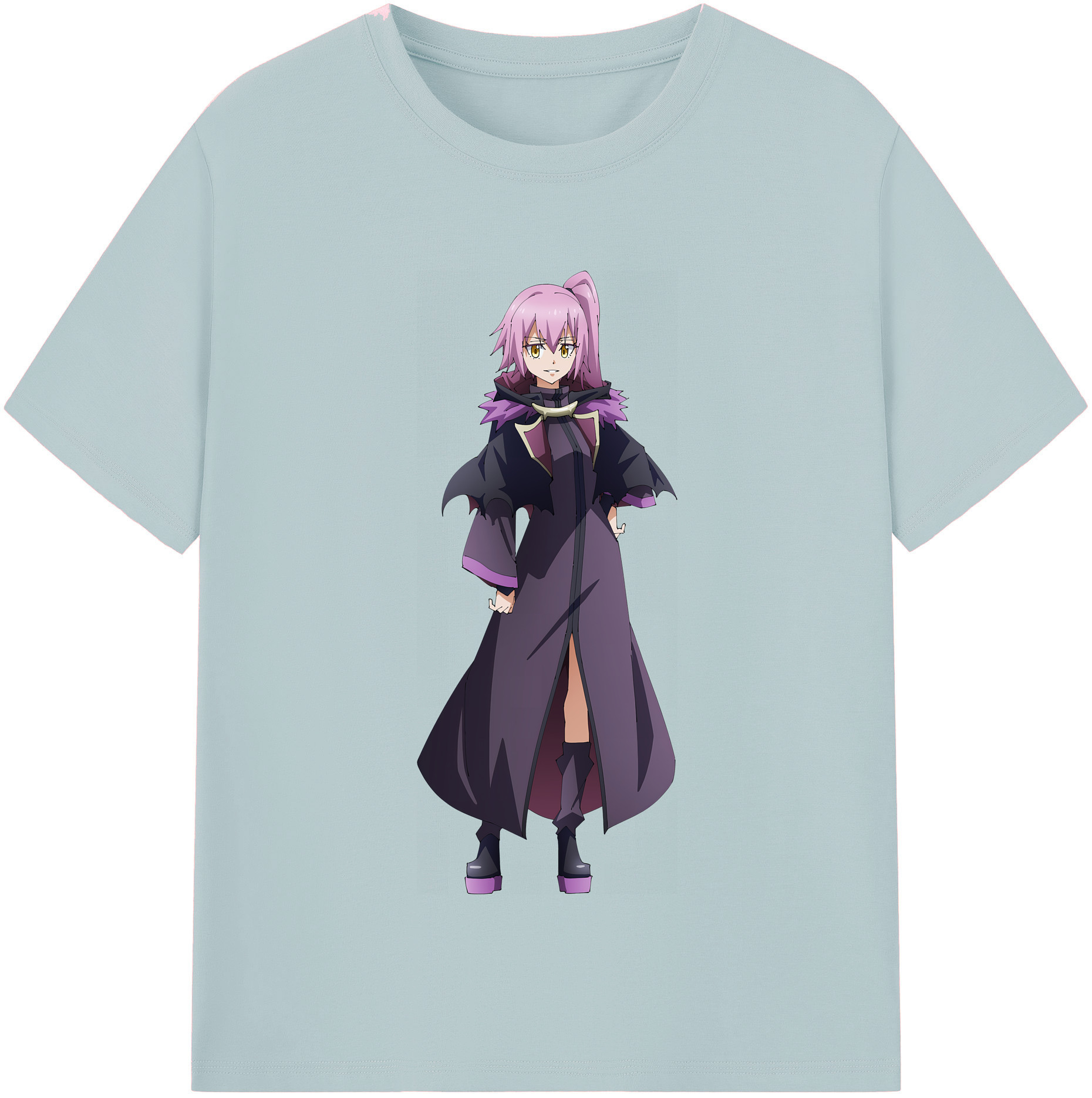 （画像用） 転スラ Regarding Reincarnated to Slime 綿100％半袖Tシャツ（フロントプリント）